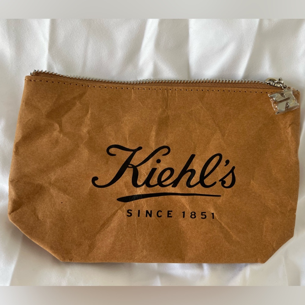 Kiehl’s cosmetic bag